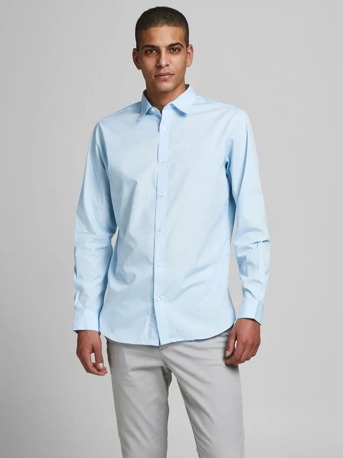 Shirts JACK and JONES Mens 2PACK SHIRT Blue Cashmere Blue Gift for Friend