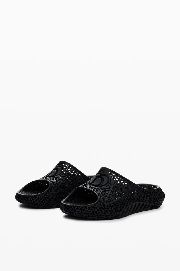 Shoes Women Desigual Rubber Sandal Black