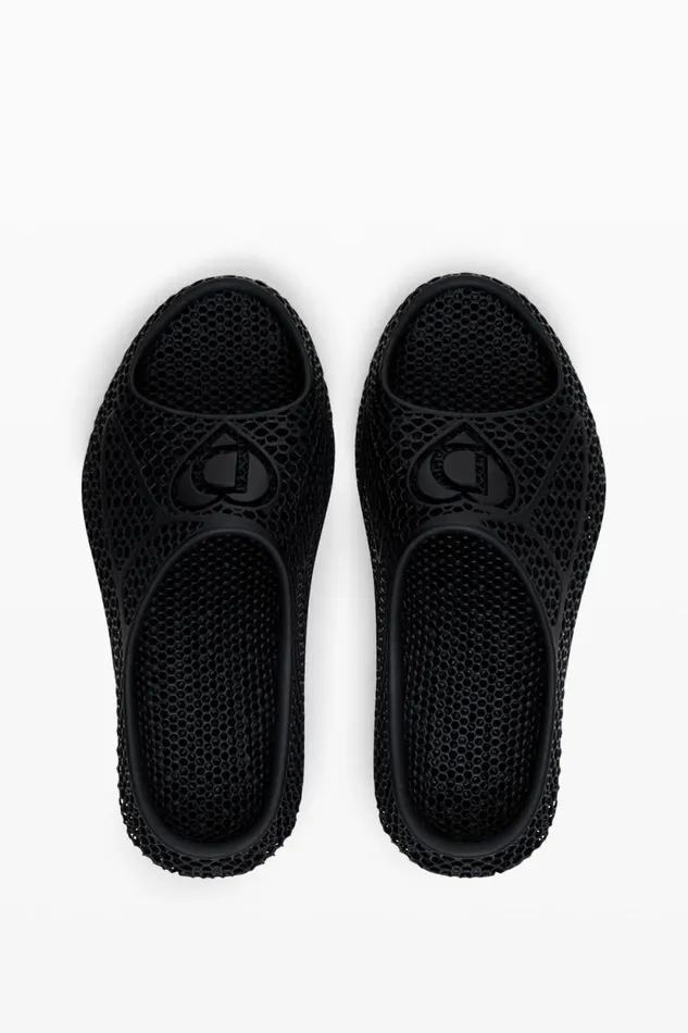 Shoes Women Desigual Rubber Sandal Black