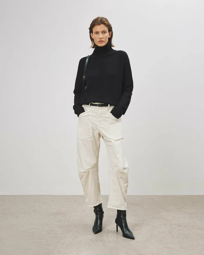 SHON PANT Wood Women Nili Lotan Pants and Shorts