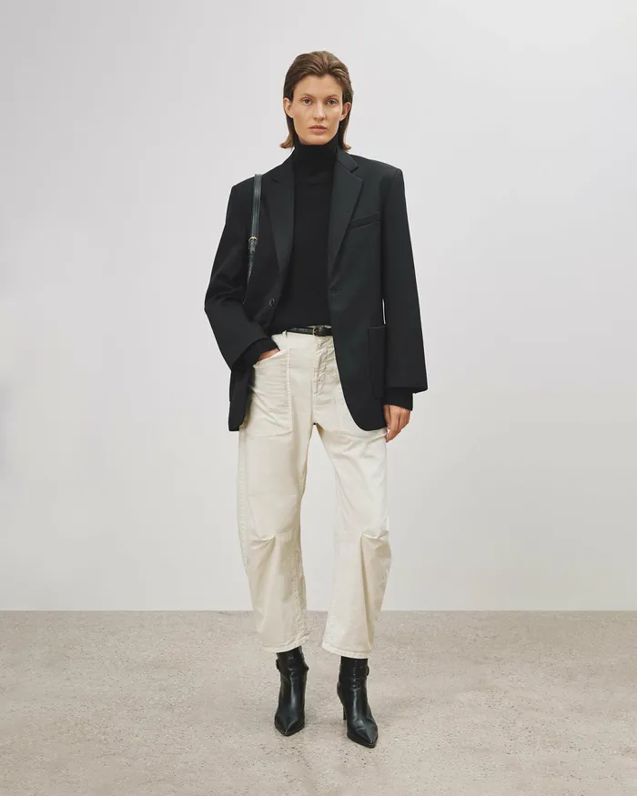 SHON PANT Wood Women Nili Lotan Pants and Shorts