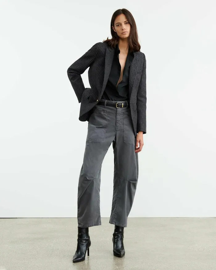 SHON PANT Wood Women Nili Lotan Pants and Shorts