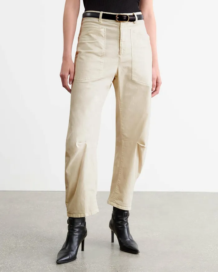 SHON PANT Wood Women Nili Lotan Pants and Shorts