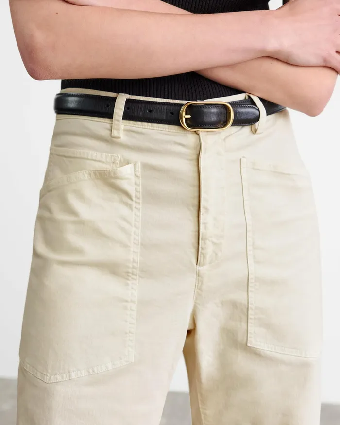SHON PANT Wood Women Nili Lotan Pants and Shorts