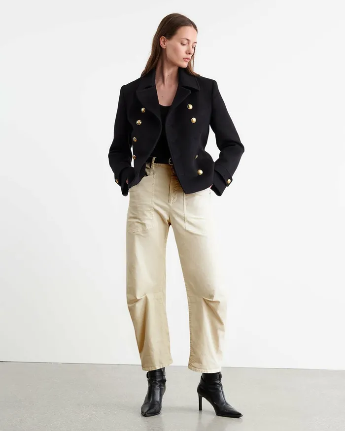 SHON PANT Wood Women Nili Lotan Pants and Shorts