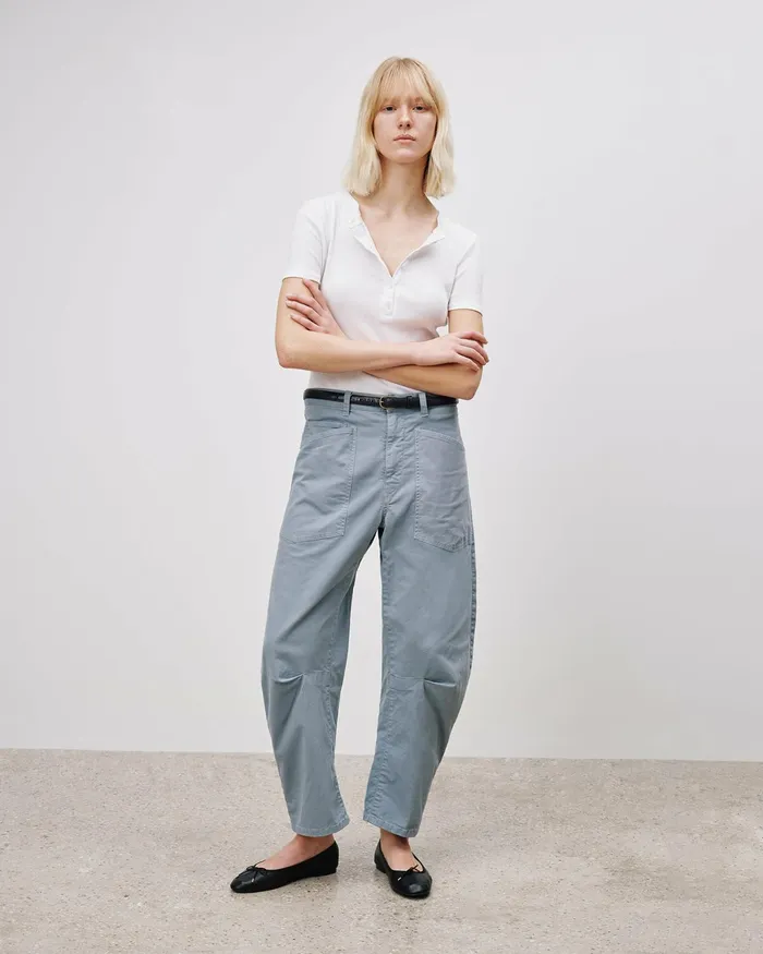 SHON PANT Wood Women Nili Lotan Pants and Shorts