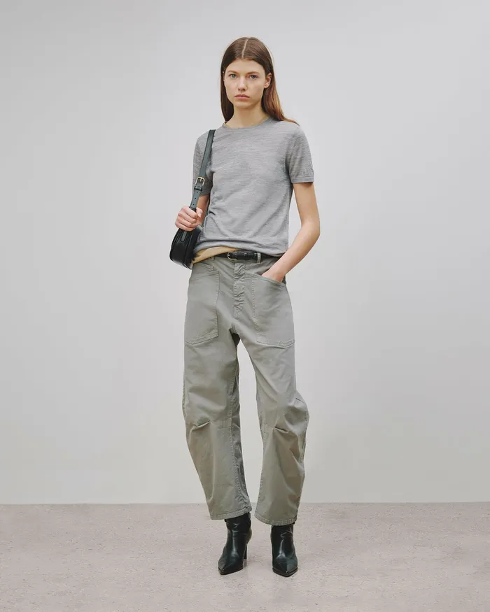 SHON PANT Wood Women Nili Lotan Pants and Shorts