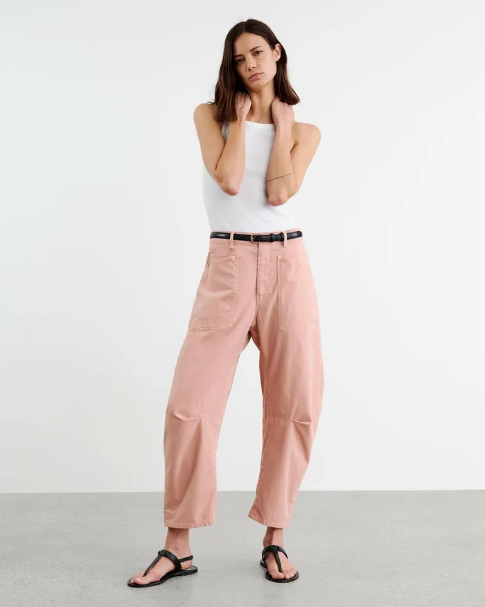 SHON PANT Wood Women Nili Lotan Pants and Shorts