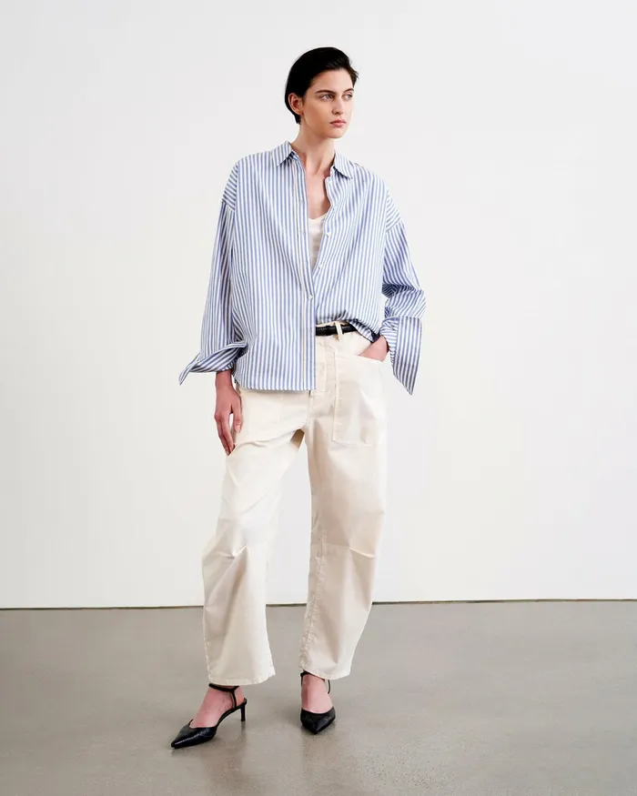 SHON PANT Wood Women Nili Lotan Pants and Shorts