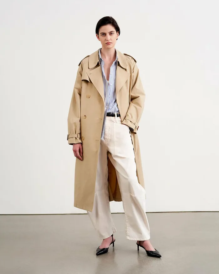 SHON PANT Wood Women Nili Lotan Pants and Shorts