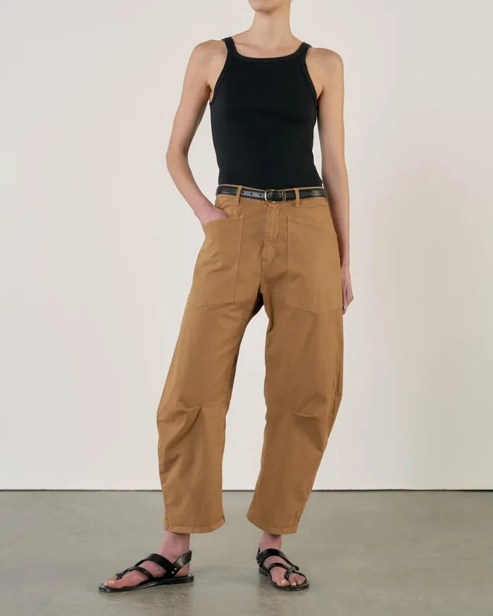 SHON PANT Wood Women Nili Lotan Pants and Shorts
