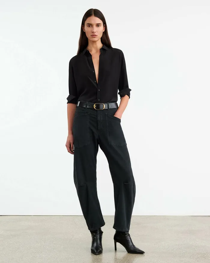 SHON PANT Wood Women Nili Lotan Pants and Shorts