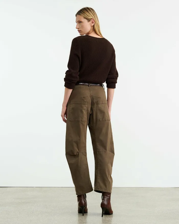 SHON PANT Wood Women Nili Lotan Pants and Shorts