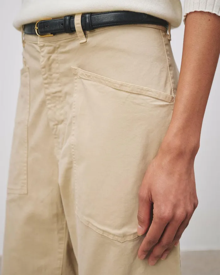 SHON PANT Wood Women Nili Lotan Pants and Shorts