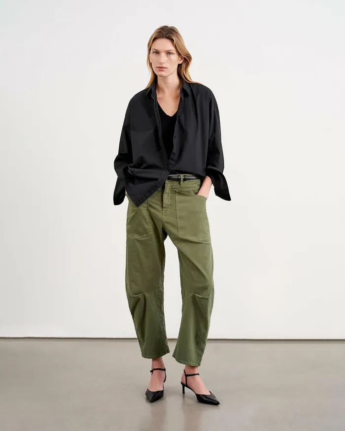 SHON PANT Wood Women Nili Lotan Pants and Shorts