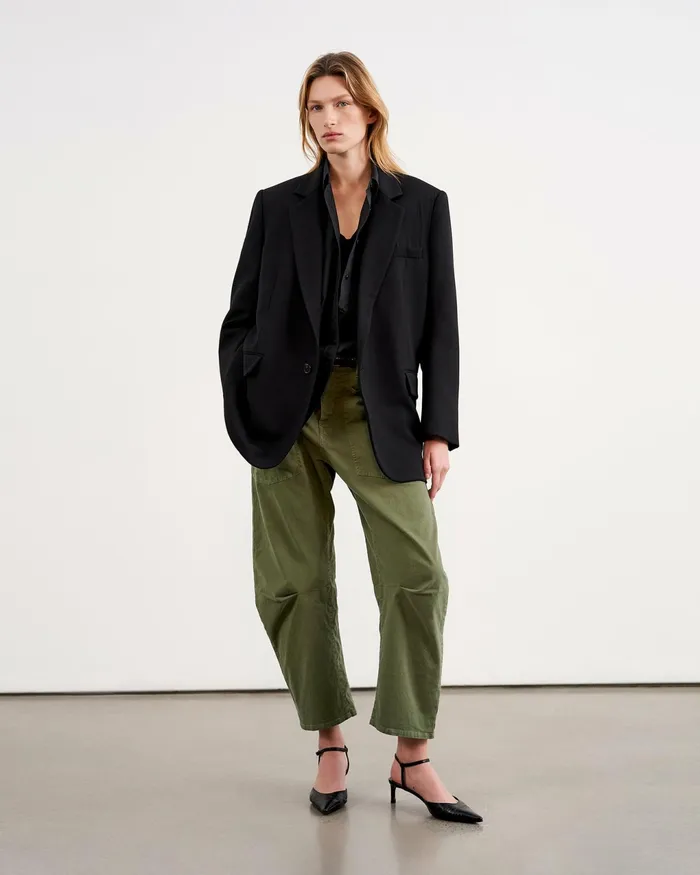 SHON PANT Wood Women Nili Lotan Pants and Shorts