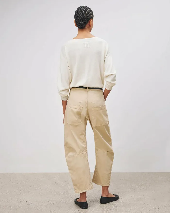 SHON PANT Wood Women Nili Lotan Pants and Shorts