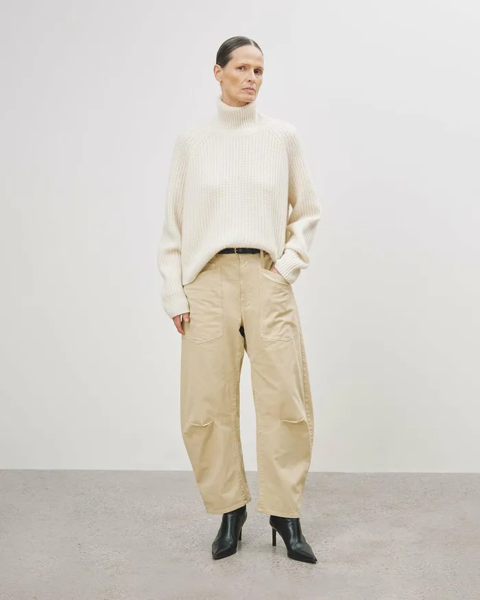 SHON PANT Wood Women Nili Lotan Pants and Shorts