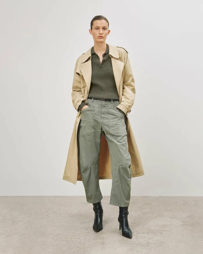 SHON PANT Wood Women Nili Lotan Pants and Shorts