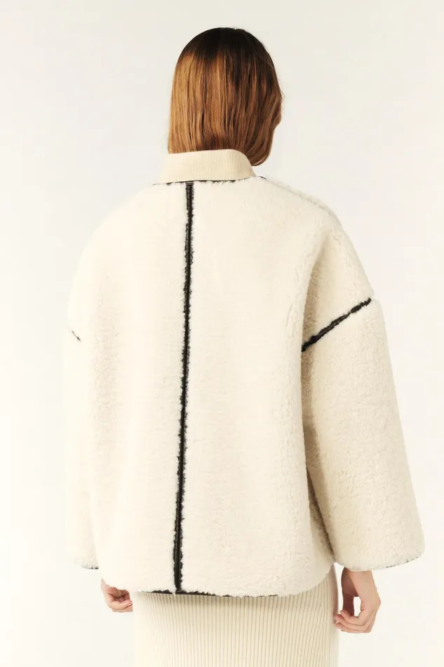 Short Coat Maury Green Women Baandsh Jackets and Coats