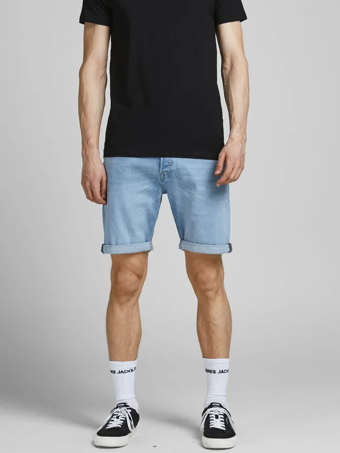 Shorts JACK and JONES Mens 3PACK RICK ORIGINAL AGI DENIM SHORTS Blue Medium Blue Denim Online Shorts JACK and JONES Mens 3PACK RICK ORIGINAL AGI DENIM SHORTS Blue Medium Blue Denim Online