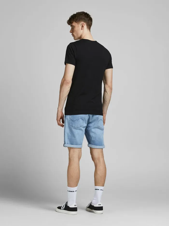 Shorts JACK and JONES Mens 3PACK RICK ORIGINAL AGI DENIM SHORTS Blue Medium Blue Denim Online