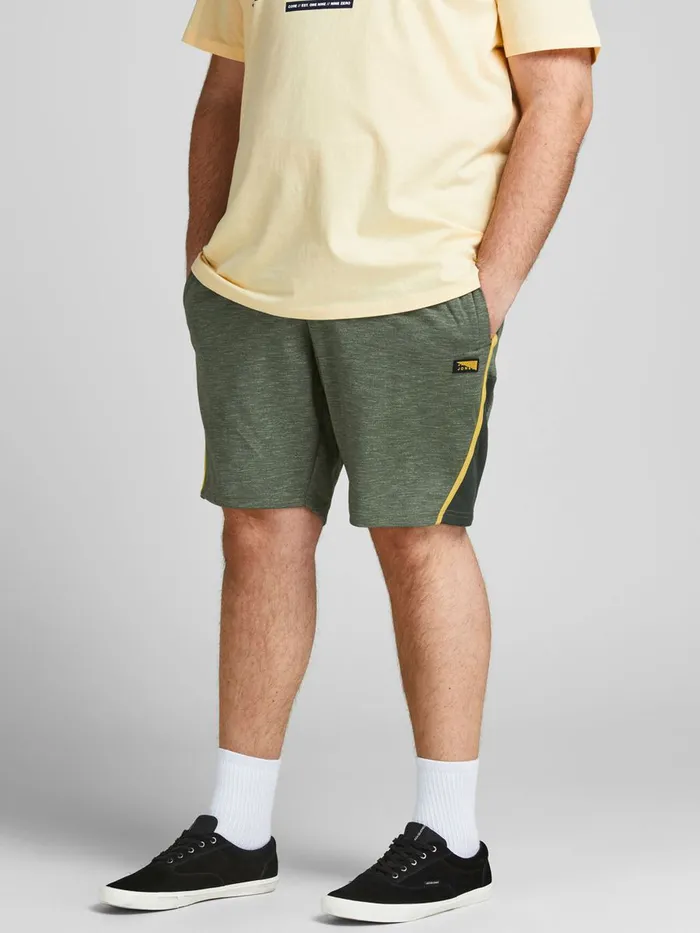 Shorts JACK and JONES Mens CLASSIC PLUS SIZE SWEAT SHORTS Green Oil Green Near Me Shorts JACK and JONES Mens CLASSIC PLUS SIZE SWEAT SHORTS Green Oil Green Near Me