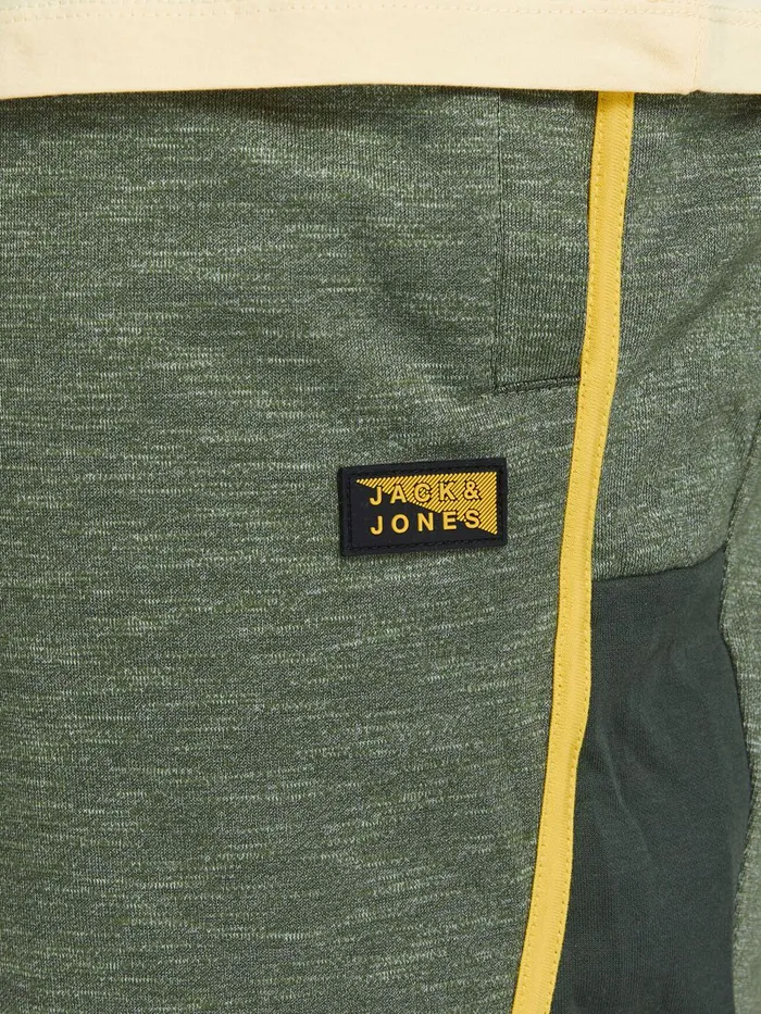 Shorts JACK and JONES Mens CLASSIC PLUS SIZE SWEAT SHORTS Green Oil Green Near Me
