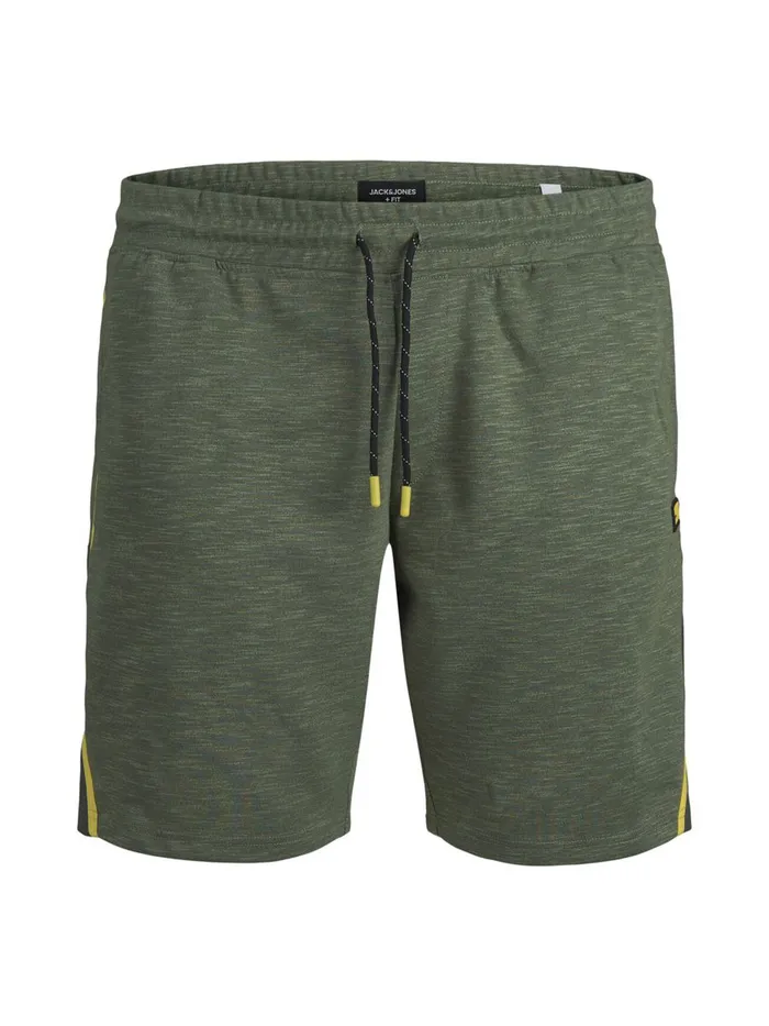 Shorts JACK and JONES Mens CLASSIC PLUS SIZE SWEAT SHORTS Green Oil Green Near Me