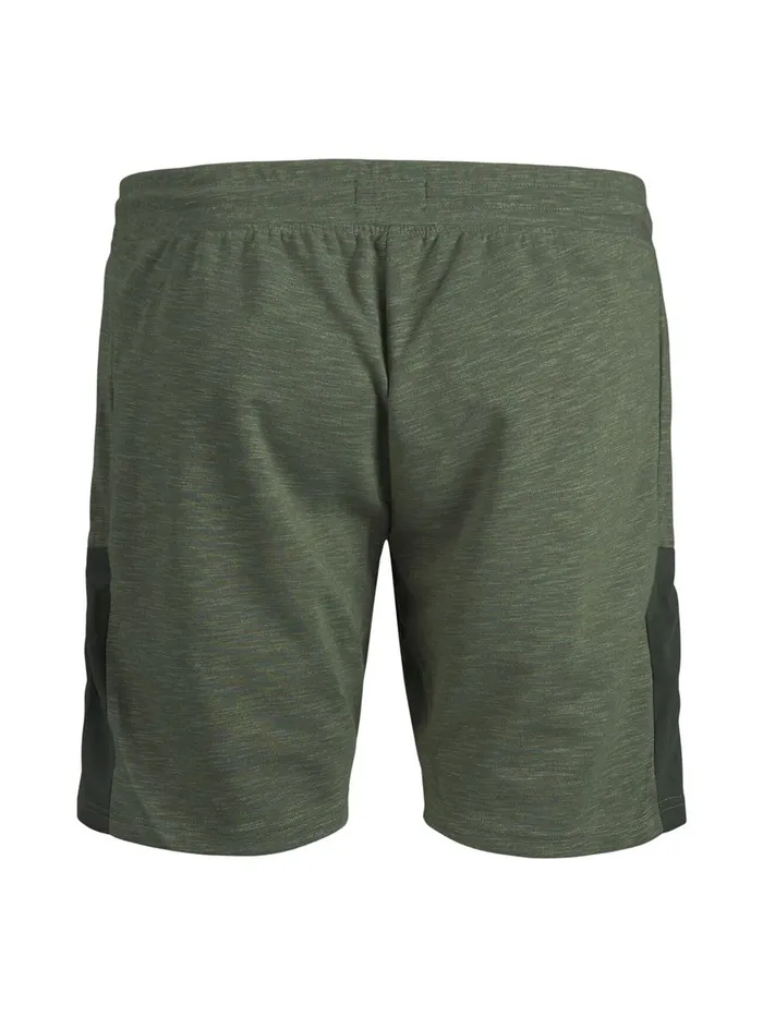 Shorts JACK and JONES Mens CLASSIC PLUS SIZE SWEAT SHORTS Green Oil Green Near Me