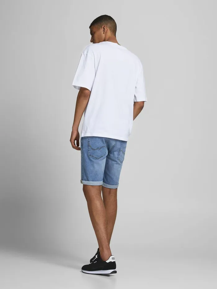 Shorts JACK and JONES Mens RICK ORIGINAL NA 030 DENIM SHORTS Blue Blue Denim Gift for Friend