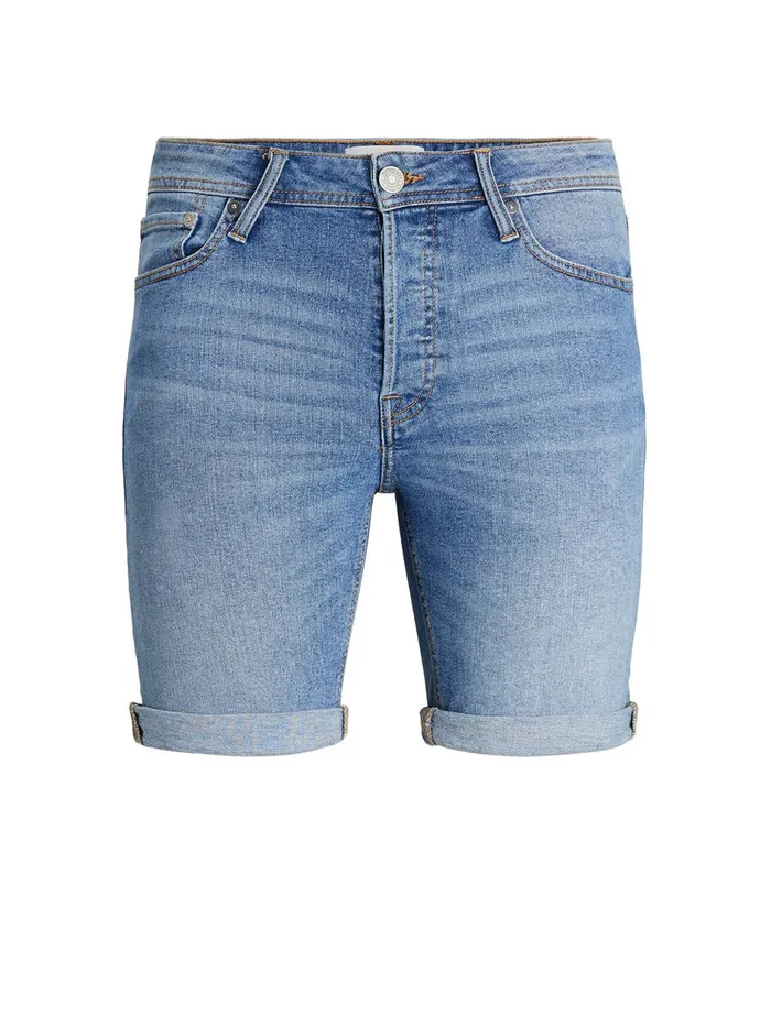 Shorts JACK and JONES Mens RICK ORIGINAL NA 030 DENIM SHORTS Blue Blue Denim Gift for Friend