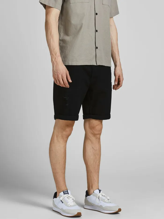 Shorts JACK and JONES Mens RICK ORIGINAL NA 042 DENIM SHORTS Black Black Denim Gift Ideas Shorts JACK and JONES Mens RICK ORIGINAL NA 042 DENIM SHORTS Black Black Denim Gift Ideas