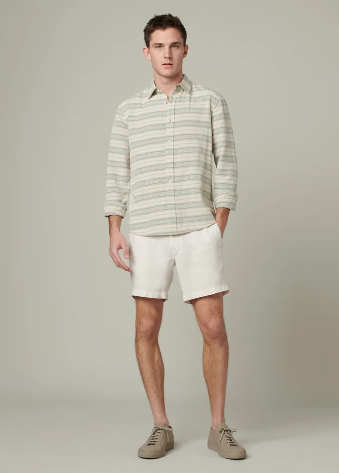 Shorts Joe8217s Jeans Men EMERSON LINEN SHORT White Sands