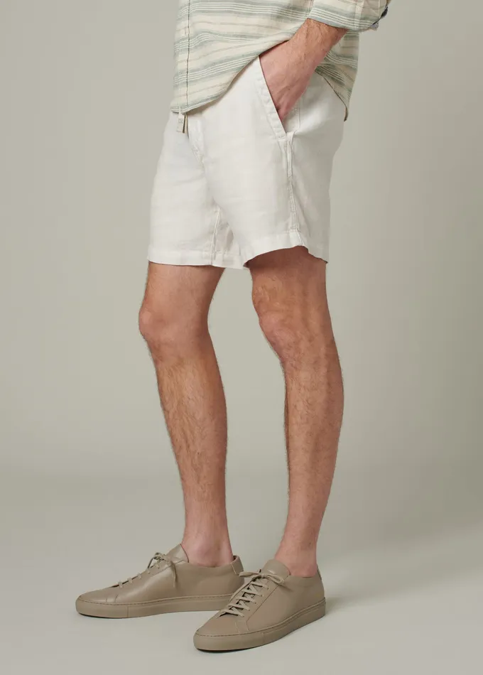 Shorts Joe8217s Jeans Men EMERSON LINEN SHORT White Sands