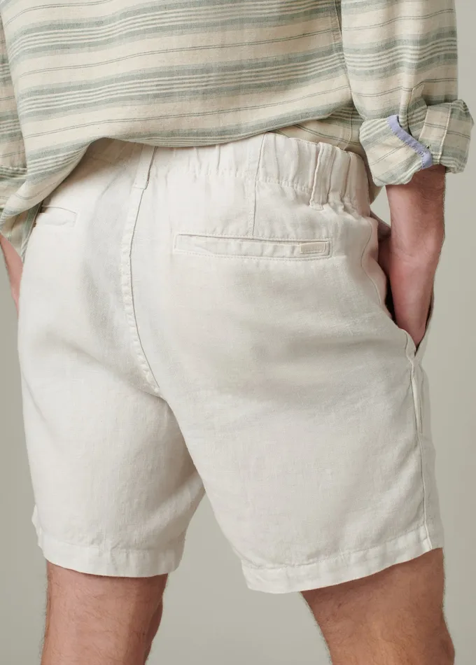 Shorts Joe8217s Jeans Men EMERSON LINEN SHORT White Sands