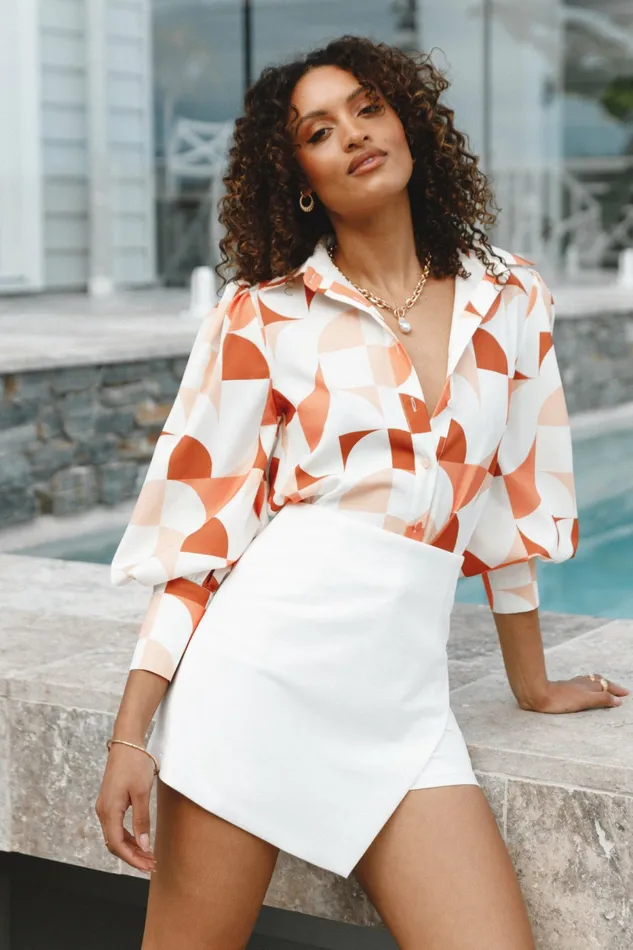 Shorts Petal and Pup Women Kerryanne Skort White