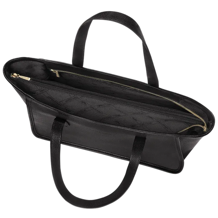 Shoulder bags Longchamp Women Le Foulonn L Tote bag Black Shoulder bags Longchamp Women Le Foulonn L Tote bag Black