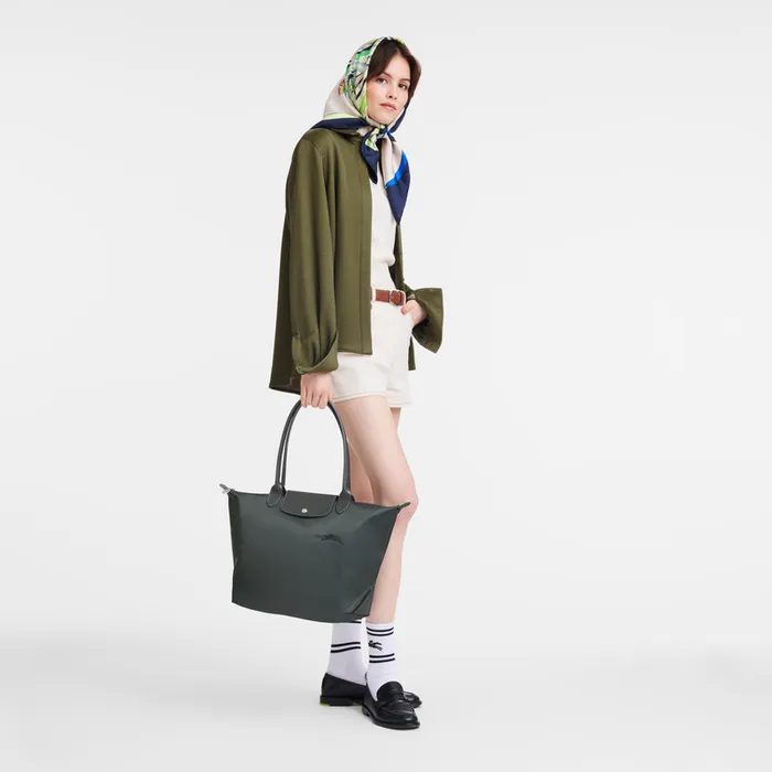 Shoulder bags Women Longchamp Le Pliage Green L Tote bag GraphiteGraphiteGraphite Shoulder bags Women Longchamp Le Pliage Green L Tote bag GraphiteGraphiteGraphite