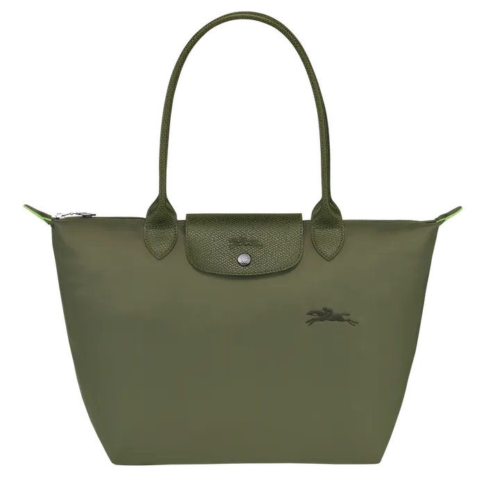 Shoulder bags Women Longchamp Le Pliage Green M Tote bag ForestForestForest