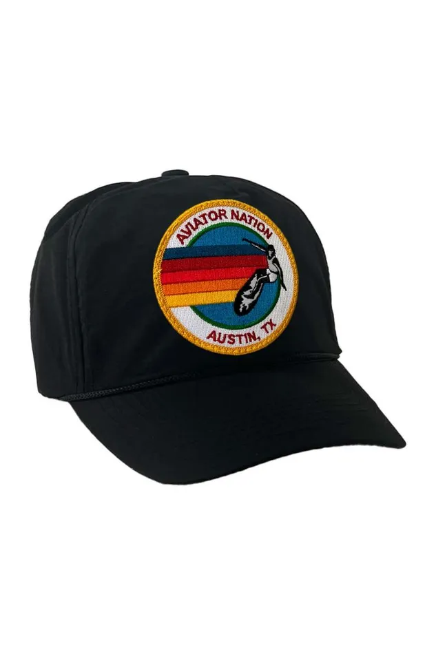 Signature Austin Vintage Nylon Trucker Hat WomenMen Aviator Nation Trucker Hats Signature Austin Vintage Nylon Trucker Hat WomenMen Aviator Nation Trucker Hats