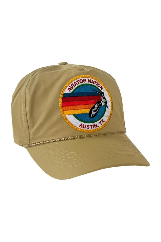 Signature Austin Vintage Nylon Trucker Hat WomenMen Aviator Nation Trucker Hats