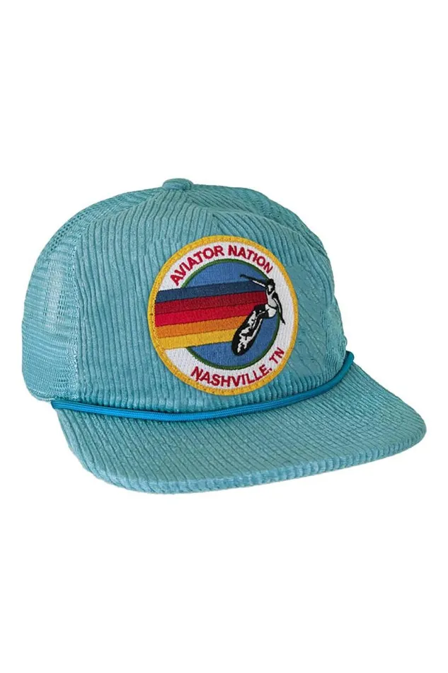 Signature Nashville 8211 Vintage Corduroy Mesh Trucker WomenMen Aviator Nation Trucker Hats Signature Nashville 8211 Vintage Corduroy Mesh Trucker WomenMen Aviator Nation Trucker Hats