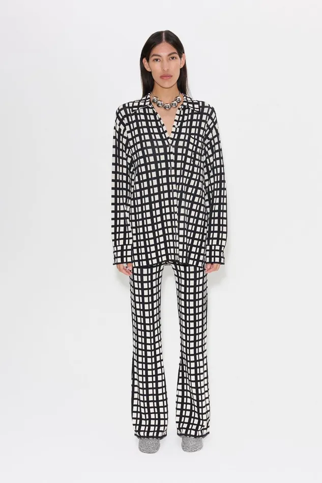Simon Miller Bottoms Women Knits By Whitsett Pant In Windowpane Simon Miller Bottoms Women Knits By Whitsett Pant In Windowpane
