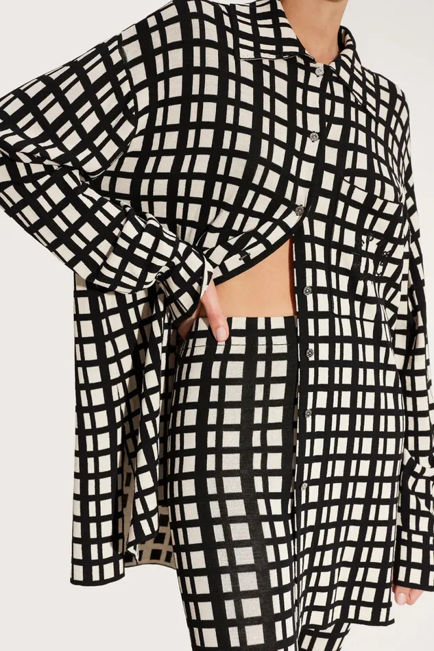 Simon Miller Bottoms Women Knits By Whitsett Pant In Windowpane Simon Miller Bottoms Women Knits By Whitsett Pant In Windowpane