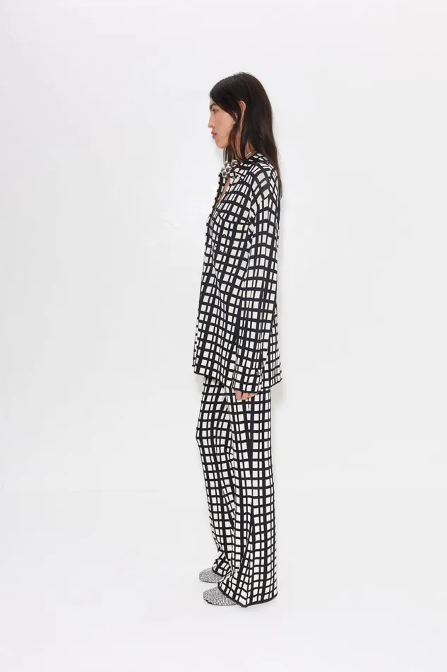 Simon Miller Bottoms Women Knits By Whitsett Pant In Windowpane Simon Miller Bottoms Women Knits By Whitsett Pant In Windowpane