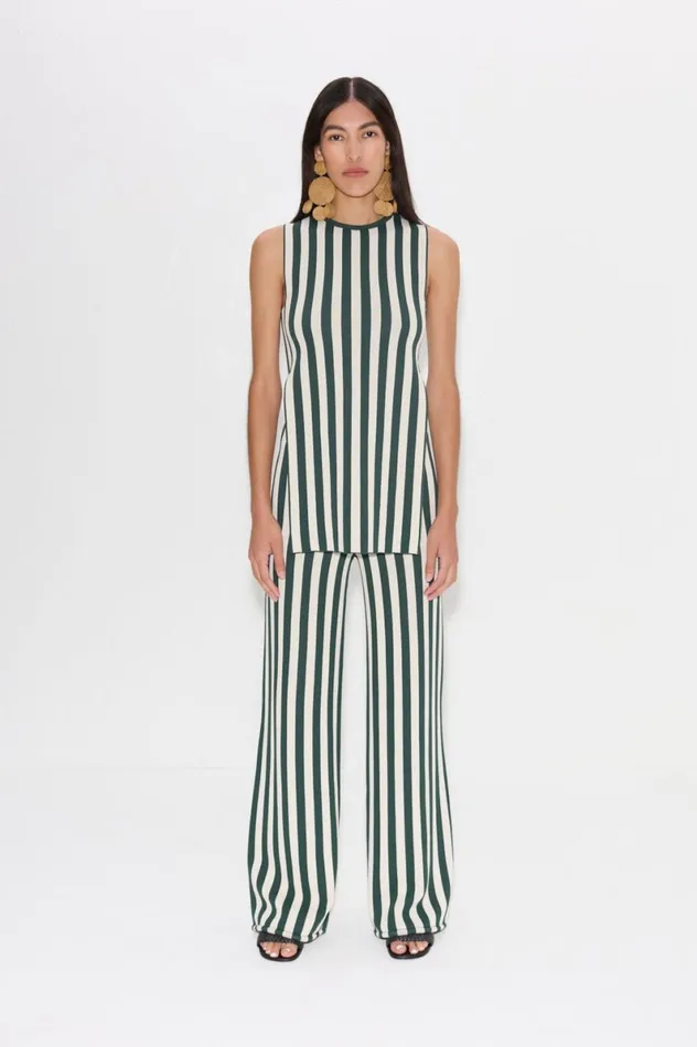 Simon Miller Knitwear Women Knits By Jabber Pant In Gummy GreenEcru