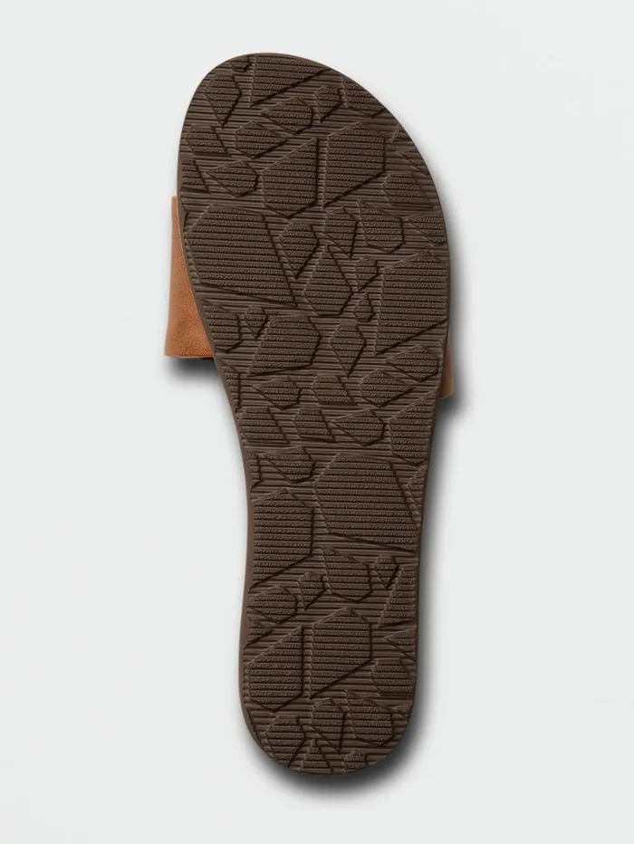 Simple Slides 8211 Tan Womens Volcom Sandals