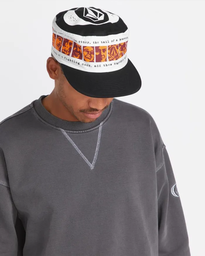 Skate Vitals Remy Stratton Adjustable Hat 8211 Off White Mens Volcom Hats and Beanies