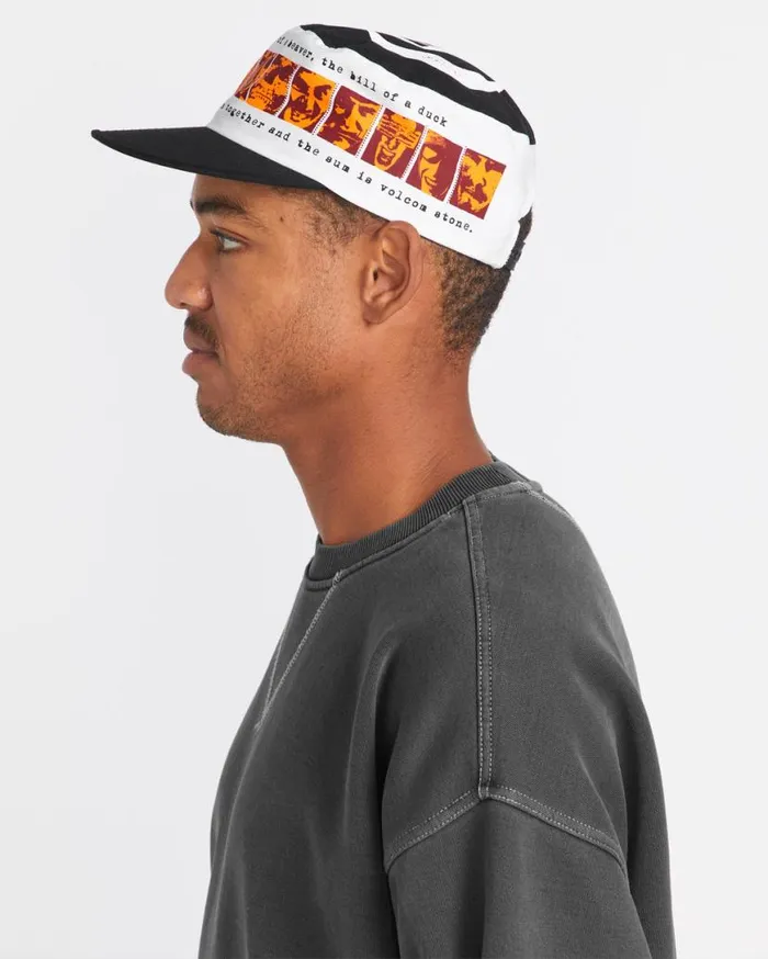 Skate Vitals Remy Stratton Adjustable Hat 8211 Off White Mens Volcom Hats and Beanies